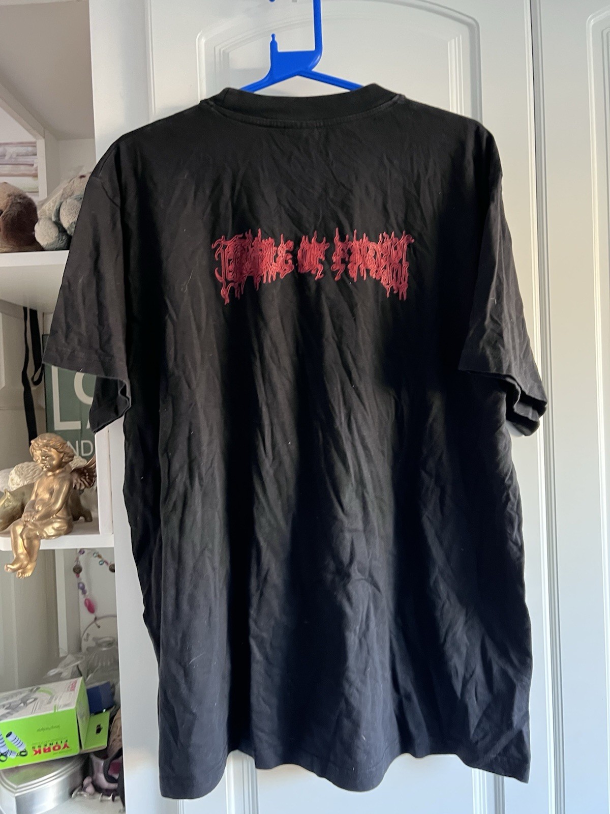 Vintage Cradle Of Filth Metal Faded T-Shirt Black XL Nun Vestal M@sturbation