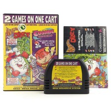 ebay® Auktion 197589643417 | Sega Mega Drive Spiel : Fantastic Dizzy + Cosmic Spacehead - Modul Anleitung OVP Thumbnail of ebay® auction 197589643417 | Sega Mega Drive Spiel : Fantastic Dizzy + Cosmic Spacehead - Modul Anleitung OVP