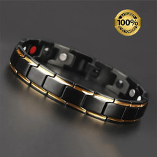 Copper Magnetic Bracelet Energy Healing Therapy Arthritis Pain Relief Men Women