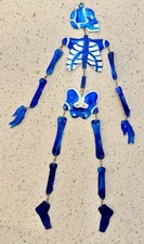 Handmade Day of the Dead Halloween Metal Skeleton - Made in Mexico