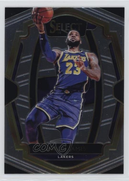 2018-19 Panini Select Premier Level LeBron James #118 0n64