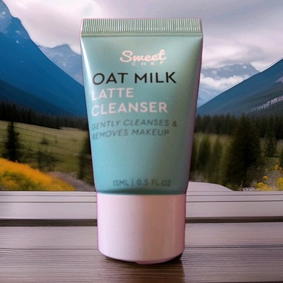 New Sweet Chef   Oat Milk Latte Face Makeup Cleanser   0.5 fl oz (15 mL) SKU 52