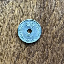 1949  NORWAY Coin 10 ORE 