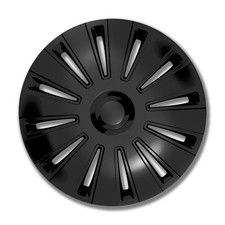 4x Radzierblende 16 Zoll ABS schwarz 2-fach lackiert Daytona Pro Black | PETEX