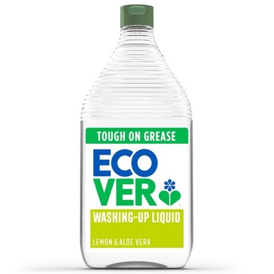 Ecover Washing Up Liquid, Washing Up Soap, Tough on Grease and Grime, Fresh