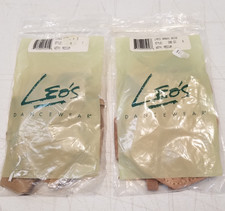 Leo's Lyric Dance Sandals Lot of 2 Ladies Size 7 and 8 Beige Never Worn 3901