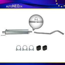 Mittelschalldämpfer Opel Corsa C (F08, F68) 1.0 58PS/60PS ab. 2000-, Auspuff