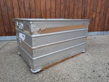 Zarges Box Transport Box Aluminium Vintage Retro Transport Box Loft Chest 1/6