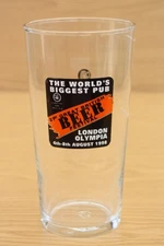 Collectable Breweriana - Pint Glass - 21st Great British Beer Festival - 1998