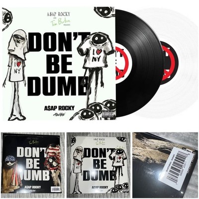 SIGNED A$AP ROCKY DONT BE DUMB SHIRTHEAD 2 DISC VINYL LP (Limited)