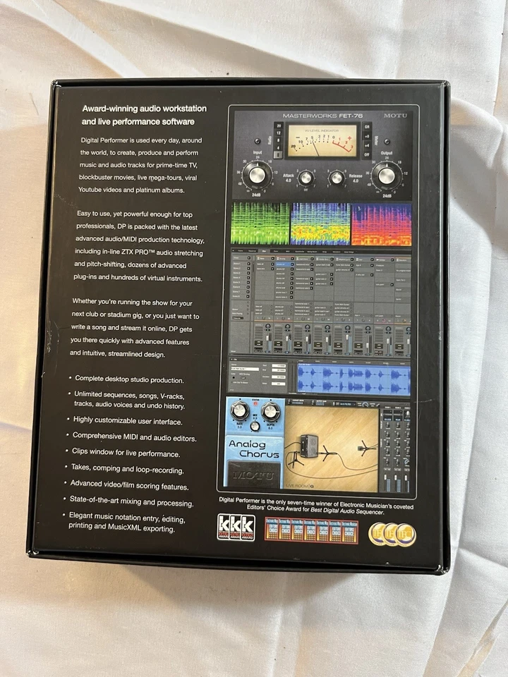 MOTU Digital Performer 10 Audio/MIDI Production Software – Open Box, As-Is - Image 3 of 4