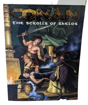 Conan Die Schriftrollen von Skelos Rollenspiel Taschenbuch Mungo MGP7702