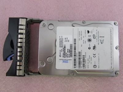 IBM 73.4GB SAS 15K Hot Plug Hard Drive 39R7348 26K5841 Maxtor 8K073S0 + Tray