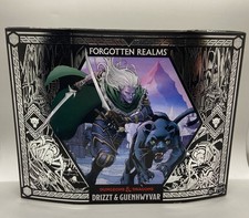 Dungeons & Dragons Drizzt Guenhwyvar Figure Set Forgotten Realms Pulsecon 2020