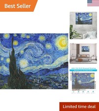 Diamond Painting Kits for Adults, Van Gogh Starry Night Diamond Art for Begin...