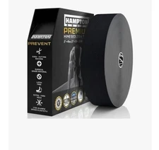 Hampton Adams Kinesiology Sports Tape Waterproof Roll 2" x 45 yd/135 feet Black