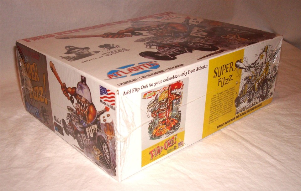 Fred Flypogger as Super Fuzz plastic model kit Stanley Mouse! Atlantis ...