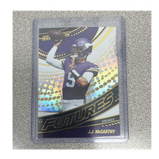 Panini 2025 Revolution Futures Insert J.J. McCarthy #8 Minnesota Vikings