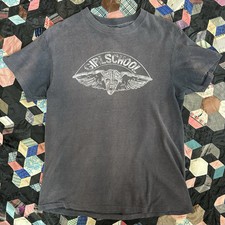 GIRLSCHOOL   1980s   VINTAGE   SINGLE STITCH   ULTRA RARE   T-SHIRT