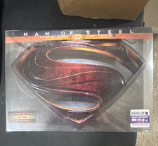 Man of Steel SteelBook Blu-ray 3D  Blu-ray  DVD w/ Digital Copy