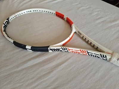 Babolat Pure Strike 100 (Grip L2) + Professional Restring