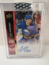 2023 UD CLEAR CUT #CC-CM CASEY MITTELSTADT 2021 UPDATE - Exclusive 37/65 Jersey#