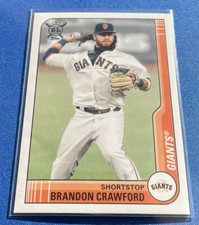 2021 Topps Big League  #237 Brandon Crawford San Francisco Giants