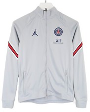 JORDAN AIR Paris Saint-Germain Sweatshirt Boy's LARGE Full Zip Sports Pockets