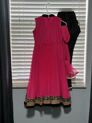 Traditional Girl's Indian Pakistani Punjabi Salwar Suit Size 32 - Picture 4 of 7