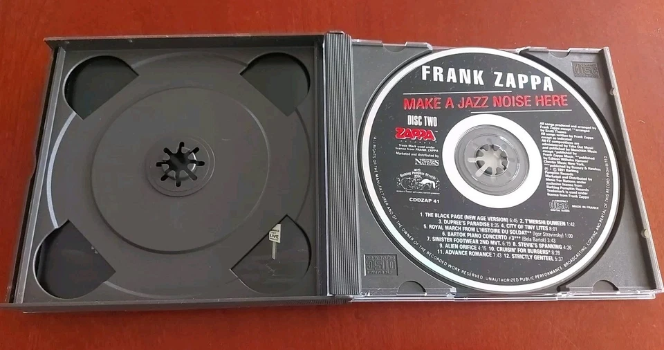 Zappa / Make  A Jazz Noise Here - Coffret 2 CD - Photo 4/4