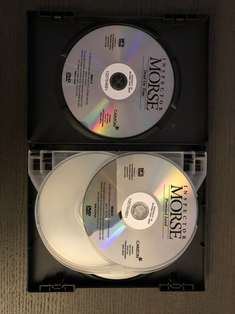 Inspector Morse - The Dead On Time Set (DVD, 2005, 6-Disc