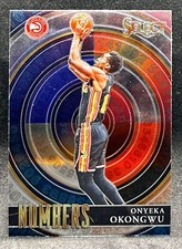 Onyeka Okongwu Select Numbers Insert 2020-21 Panini Select #24 Atlanta Hawks