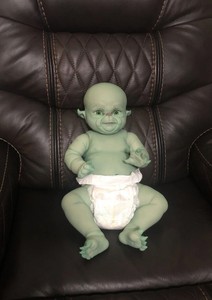 reborn baby grinch doll