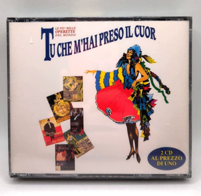 ARTISTI VARI - TU CHE M'HAI PRESO IL CUOR - 2 CD BOX COMPILATION SIGILLATO