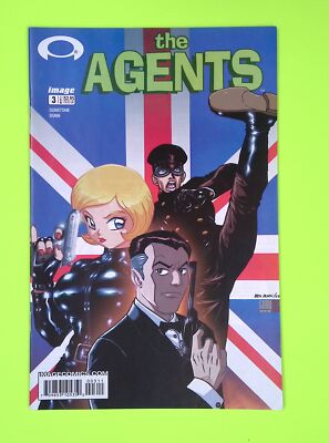 The Agents #3 2003 Image Comics Mid Grade Comic Book A79-87