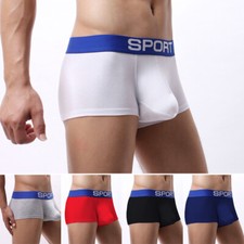 Herren Boxer Slips Shorts Unterwäsche Bulge Pouch Unterhosen Jockstraps Höschen