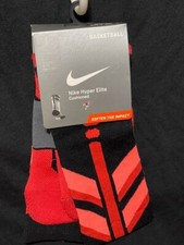 NIKE ELITE Basketball Crew Socks SX4923-068 Kobe NBA Lebron LJ KD BIN 8 Medium
