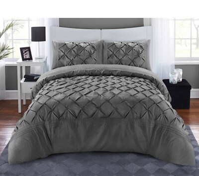 Linen Studio™ Pinch Pleat Luxury Duvet Cover Set, Twin/TwinXL - Fred Meyer