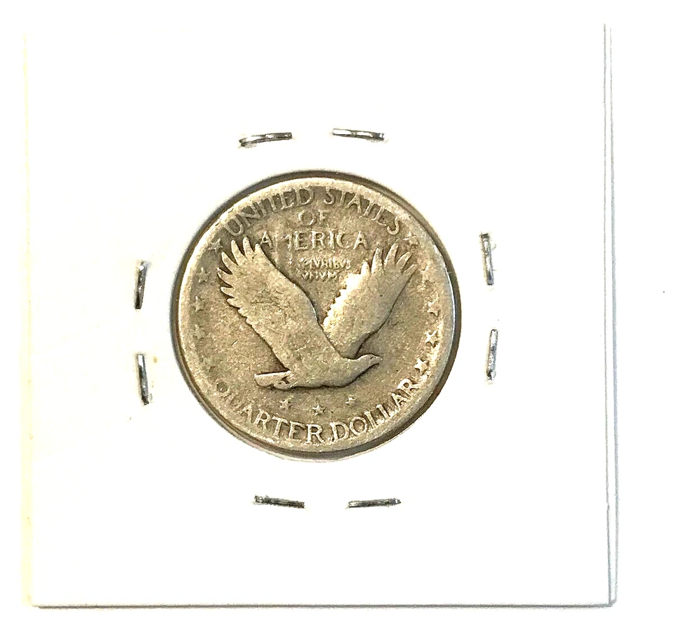 1926 STANDING LIBERTY 90% SILVER QUARTER - SAN FRANCISCO MINT-MARK - Image 4 of 4