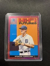 spencer torkelson Pink Mojo Refractor #/199 HI-FI Futures 2022 Bowman