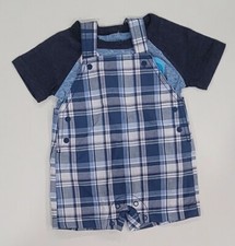 Baby Boy Infant 3 Months 2 Piece Set Summer Outfit Overall Shorts Tshirt Top