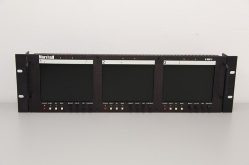 Marshall V-R563P-SDI Rack Mount Triple Monitor Screen