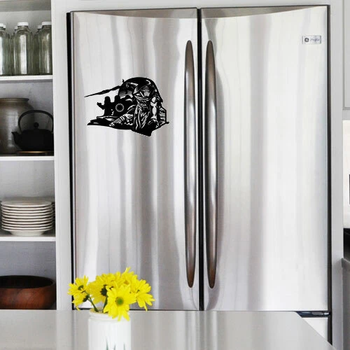 Calcomanía adhesiva de vinilo de personaje de Star Wars Kylo Ren para Macbook Air/Pro para computadora portátil Foto 3 de 4