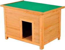 Cuccia Per Cani Impermeabile Esterno Legno Di Abete 85x58x58cm AllMyPets D0D014