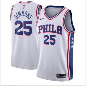 sixers ben simmons jersey