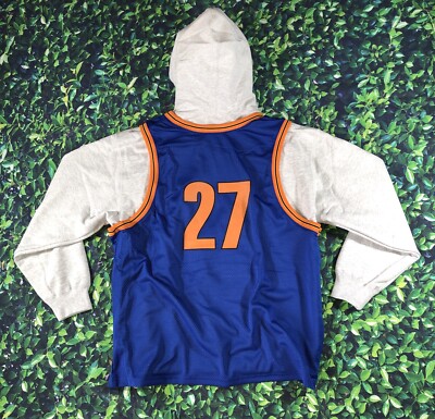 Supreme Basketball Jersey Hoodie Size L Ash Grey | eBay