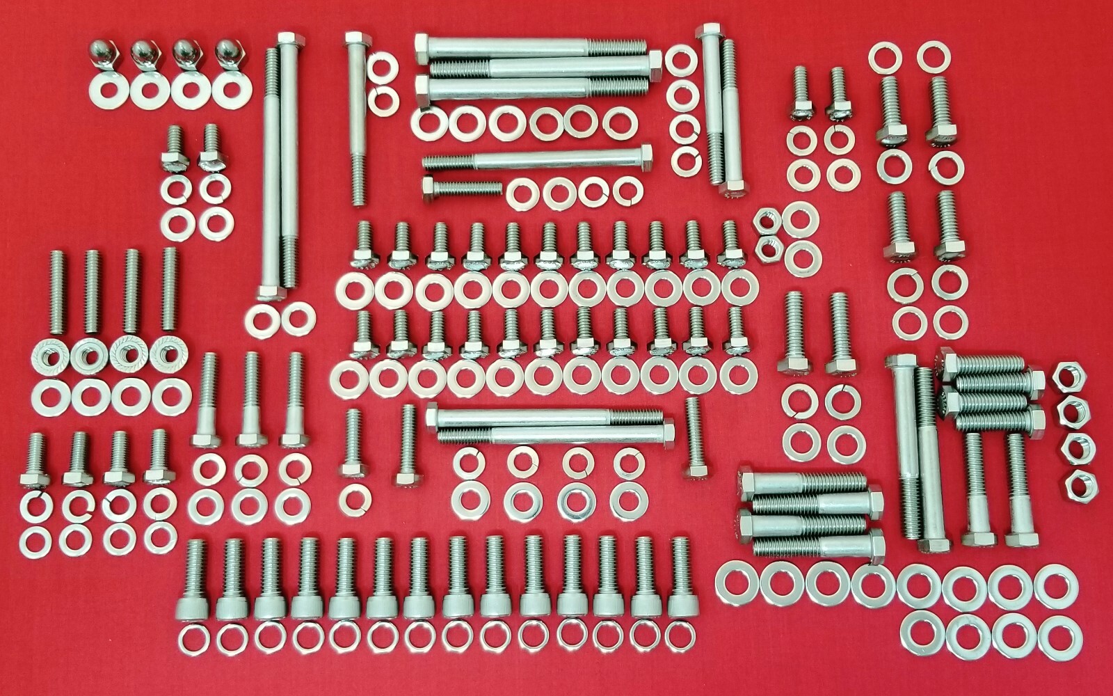 FORD YBLOCK Y BLOCK ENGINE BOLTS KIT 272 292 312 TRUCK STAINLESS STEEL HEX SET eBay