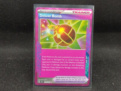 TCG Pokemon Karte Deluxe Bomb SCR 134/142 Englisch NM  Sammeln