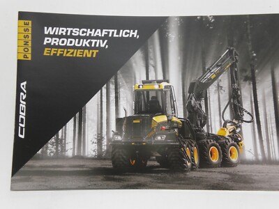 PONSSE COBRA Harvester Prospekt von 09/2021 ( Forst 178 )