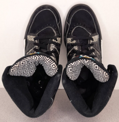 RARE Adidas Dikembe Mutombo Black White Red 2013 Size 9 Mount